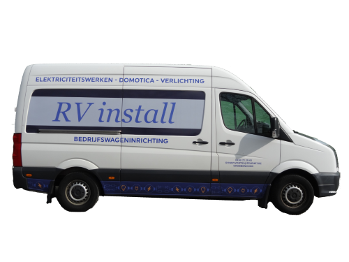 RV install - Elektriciteitswerken en bedrijfswageninrichting